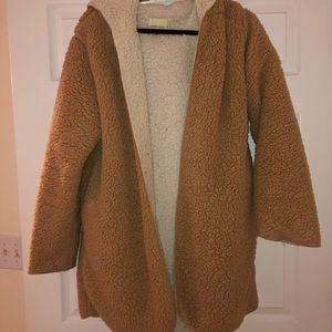 Silence + Noise Reversible Teddy Coat
